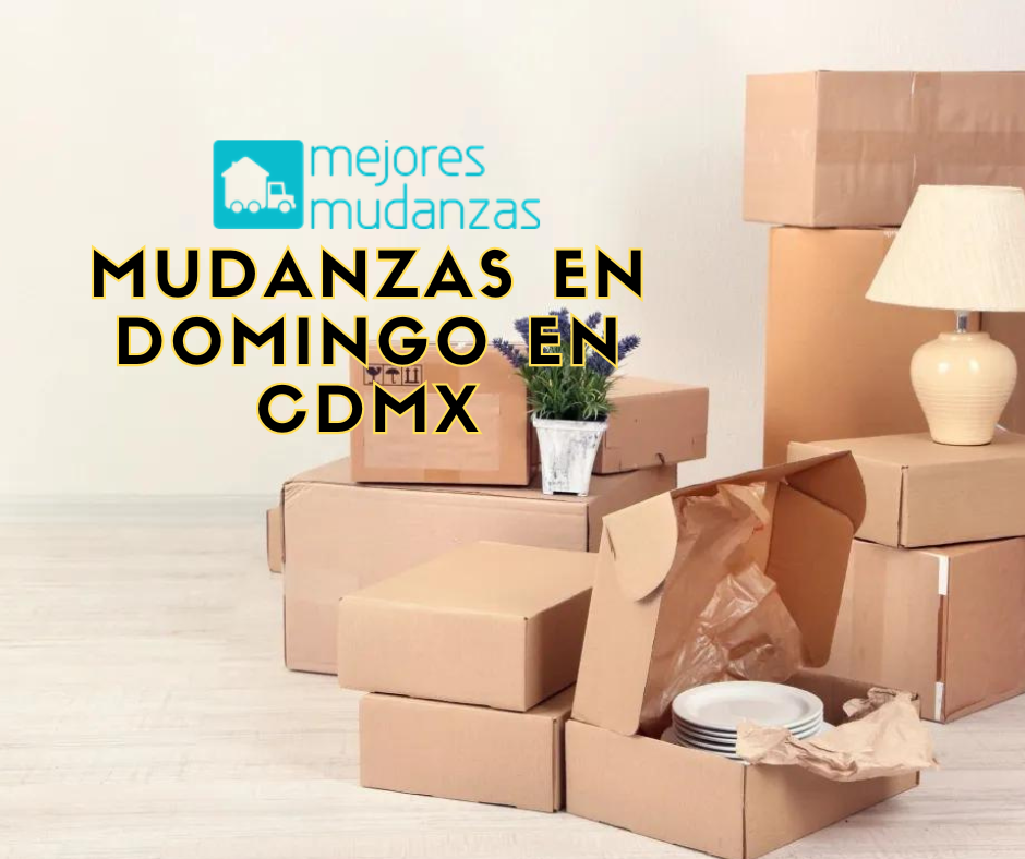 mudanzas en domingo cdmx