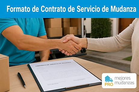Formato de Contrato de Servicio de Mudanza