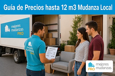 Guía de Precios hasta 12 m3 Mudanza Local