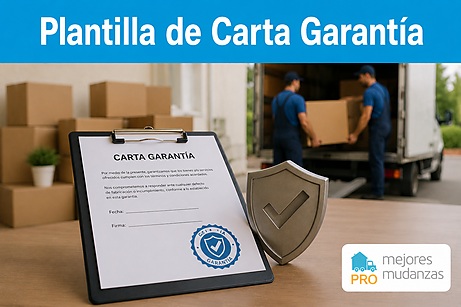 Plantilla de Carta Garantía