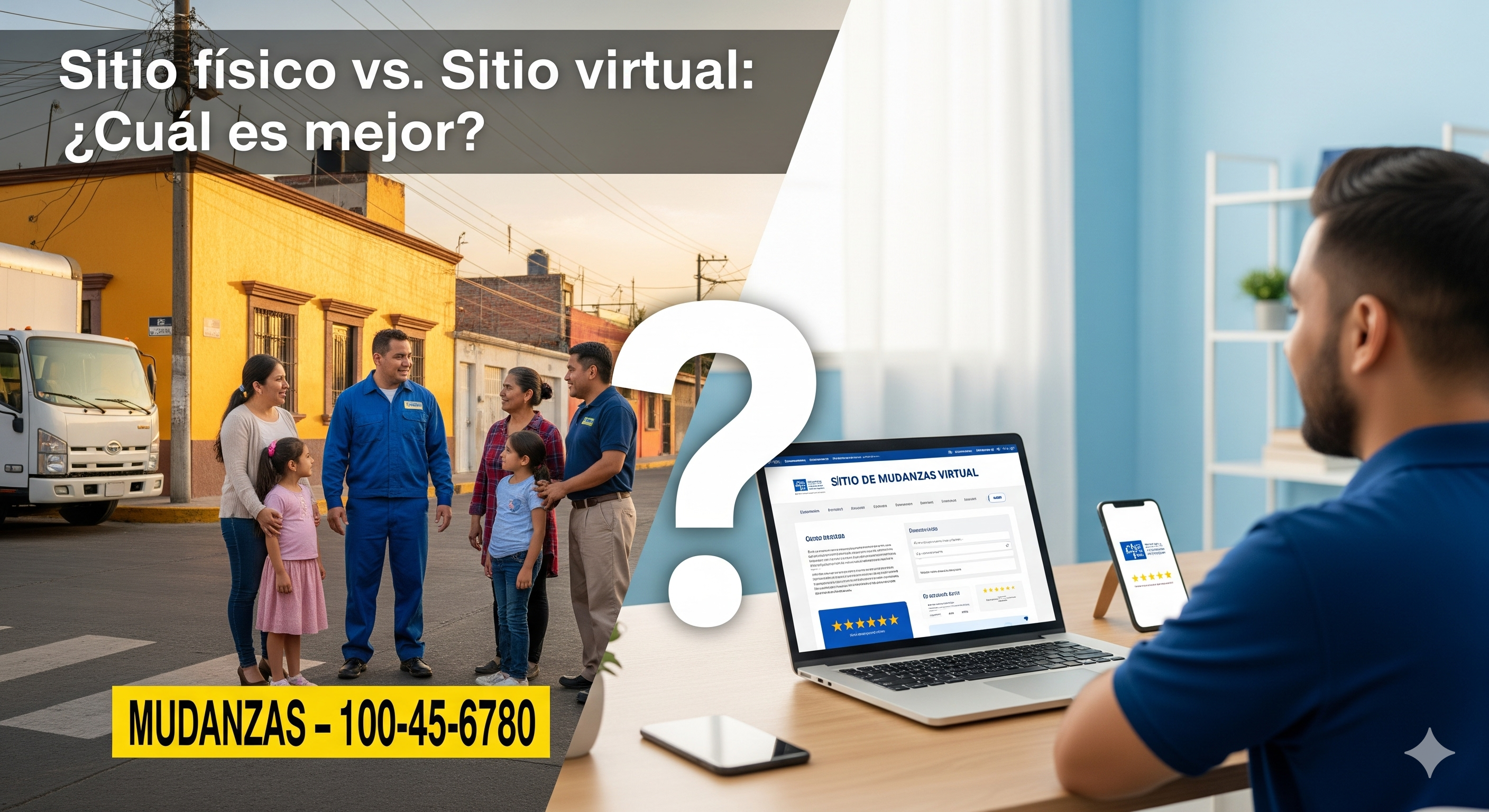 Sitio físico vs virtual